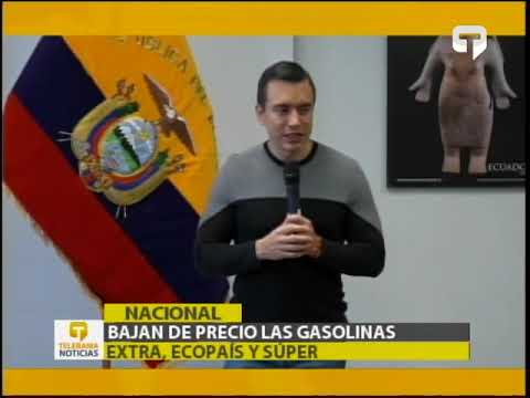 Bajan de precio las gasolinas extra, ecopaís y súper