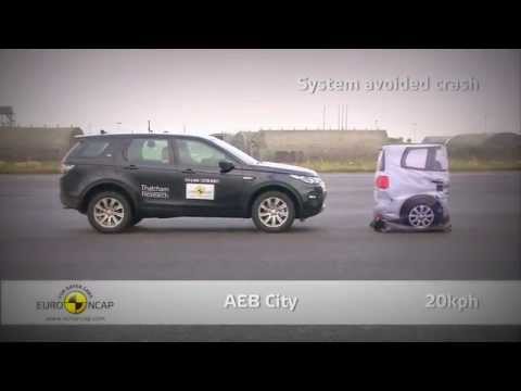 2015 Land Rover Discovery Sport AEB Test / 5 stars rating
