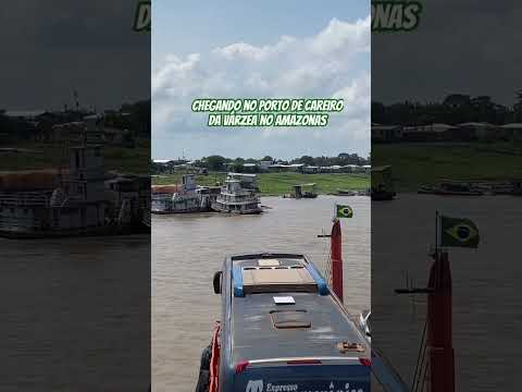 A Balsa chegando no Porto de Careiro da Várzea AM #Balsa #funnyvideo #youtube #fypシ゚viral #viral #fy