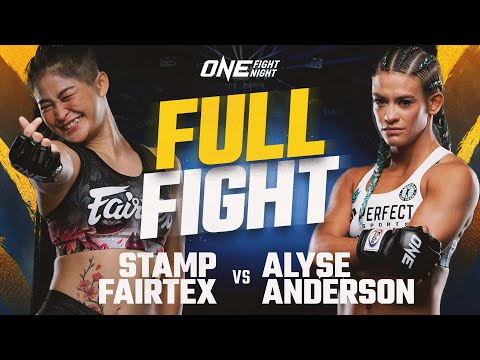 Stamp Fairtex vs Alyse Anderson full fight