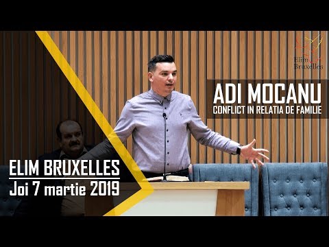 Adi Mocanu - Rezolvarea conflictelor în relatia de familie