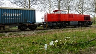 preview picture of video 'Weil am Rhein; Hafenbahn; MaK G 1206'