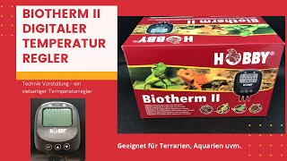Biotherm II - Der digitale Temperaturregler für Terrarien im Praxistest - Reptilien Thermostat