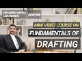 An introduction to the Basics of Drafting of Pleadings - Video 1 of 4
