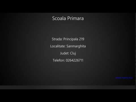 Scoala Primara Sanmarghita