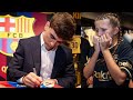 GAVI surprises fans at FCB STORE! ?❤️