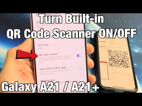 Galaxy S21/S21+ : How to Turn Built-In QR Code Scanner ON & OFF