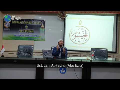 Daurah Tajwid 2019 - 019 Makhraj Al-Khaisyum (Rongga Hidung) Huruf Nun ن Mim م Ghunnah