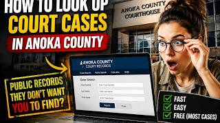How to look up court cases in Anoka County