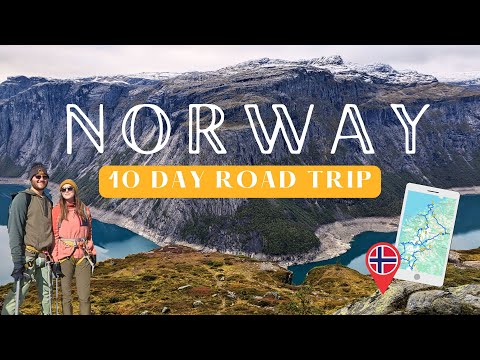 NORWAY ROAD TRIP | 10 EPIC DAYS (FJORDS, TROLLTUNGA, GLACIER HIKES, BERGEN + TOURIST + TIPS)
