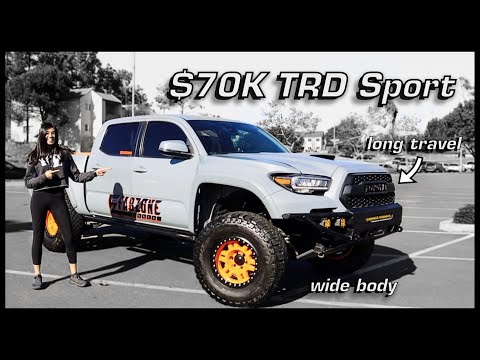 This Tacoma was Built for the Dirt! // WALKAROUND 6-in Wide Body, Dirt King Long Travel Build