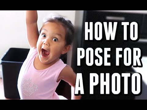 HOW TO POSE FOR A PHOTO! - August 14, 2017 -  ItsJudysLife Vlogs
