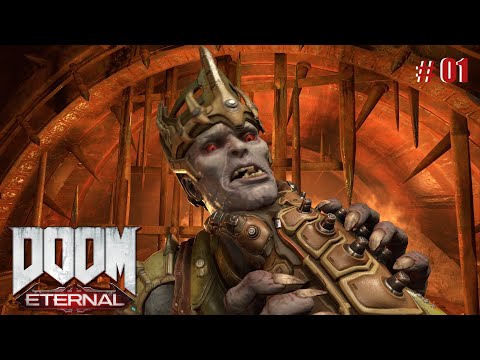 DOOM Eternal Gameplay Deutsch # 01 - Der Doom Slayer ist zurück