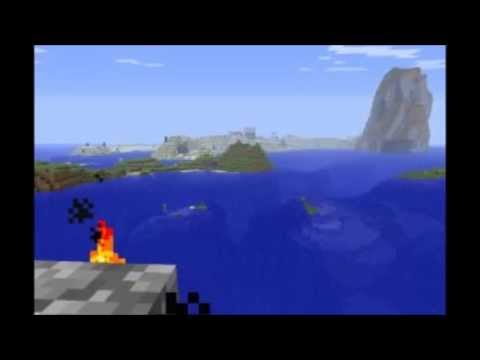 Opa liest Minecraft 164-165 Häuser am Horizont