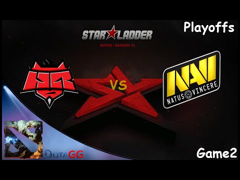 Na'Vi vs HR Starladder season XI Finals Game 2 - Dota 2 Highlights