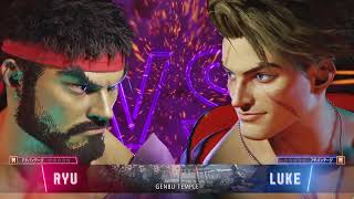 【SF6 demo】お泊まりでフィティと遊んだやつ