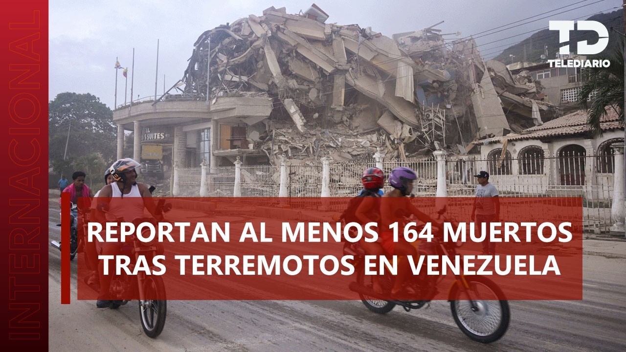 Pánico en Venezuela: Terremotos de magnitud 7.2 y 7.5 sacuden el país y activan alerta de tsunami