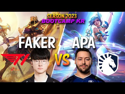 T1 Faker vs TL APA - Faker AZIR vs APA ORIANNA Mid - Patch 13.17 KR Ranked