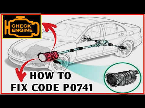 casuse and fixes p0741 code : Torque Converter clutch circuit performance or stuck off