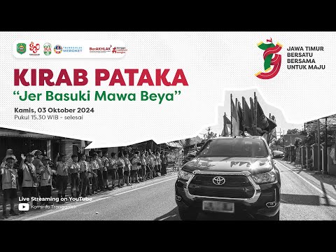 Kirab Pataka "Jer Basuki Mawa Beya" HUT Jatim 79 - Dinas Kominfo Trenggalek