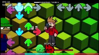 Disruption Tord mix v2 (Gameplay - Hard BOTPLAY)