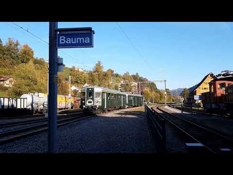 BDE 4/4 Einfahrt in Bauma