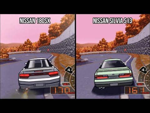 Iketani's Silvia S13 vs Kenji's 180SX (Akagi Downhill) | Auto Modellista