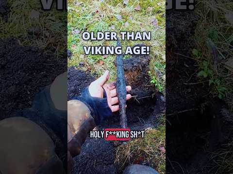 I found a spear older than the Viking Age!  #metaldetecting #finland #archeology #history