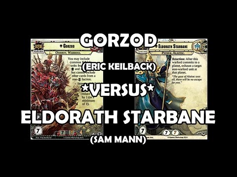 Gorzod versus Eldorath Starbane - Warhammer 40,000: Conquest