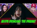 aespa 에스파 'Drama' MV | REACTION!