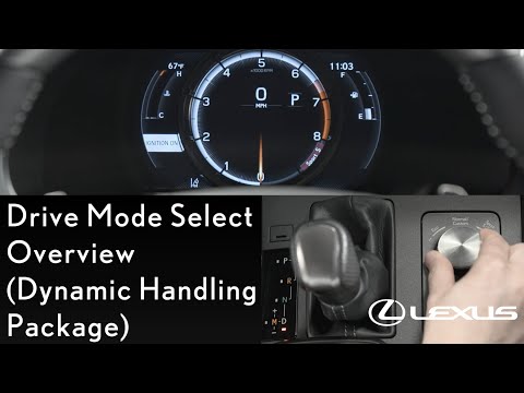 Lexus How-To: Drive Mode Select Overview - Dynamic Handling | Lexus