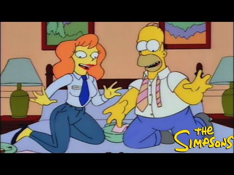 The Simpsons S05E09 The Last Temptation of Homer | Mindy Simmons | TV Series Episode Review