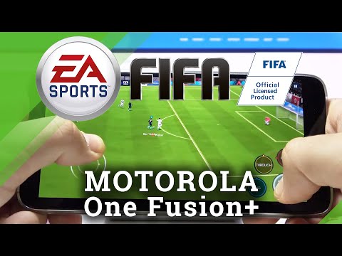 FIFA Mobile Performance Test on MOTOROLA One Fusion+ - Gameplay - Snapdragon 730G FPS Check