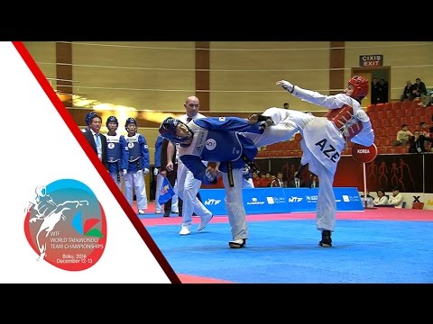 [FINAL] MALE Team | KOREA vs. AZERBAIJAN / 2016 WTF World Taekwondo Team Championships