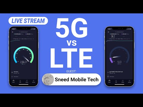 Is 5G faster than LTE? Verizon, AT&T, and T-Mobile 5G vs LTE Explained with Sneed Mobile Tech!