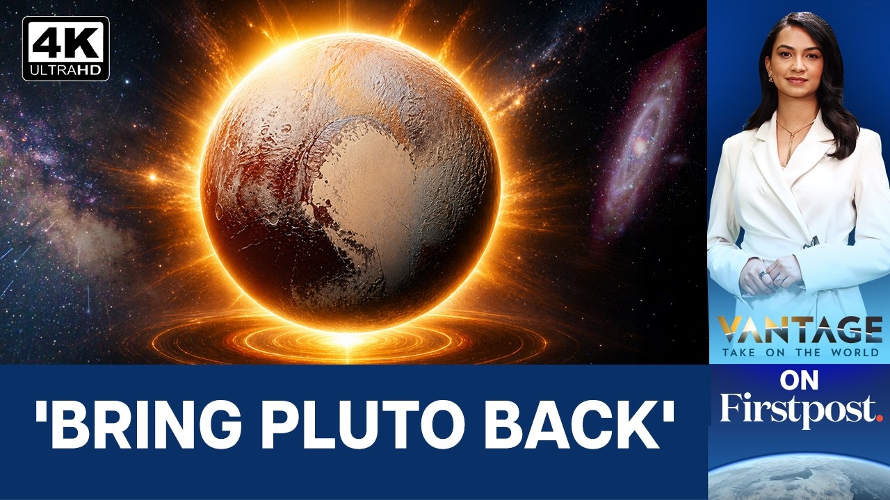 Trump's NASA Chief Backs Pluto’s Return as Planet | Vantage on Firstpost | N18G | 4K