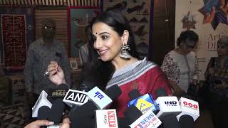 Vidya Balan At Inauguration Of Tarasha Artisan Direct The Mumbai Edition Craft And Design