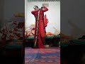 Boy Wear Saree In The Home