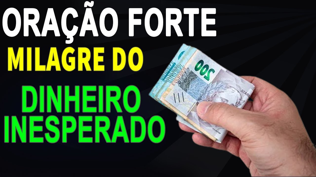 ORAÇÃO MILAGRE DO DINHEIRO INESPERADO - MAGICA INSTANTÂNEA - PARA OUVIR ENAUNTO DORME