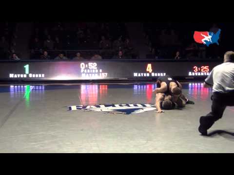 Pena (OSU) dec. Kreimier (AF), 157 lbs.