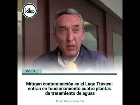 Mitigan contaminación en el Lago Tticaca entran