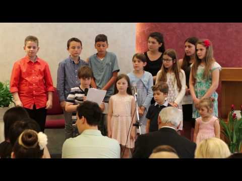 Dečiji Hor, Fellbach 03.06.2017  -  ,,Ti si Divan o naš Spase"