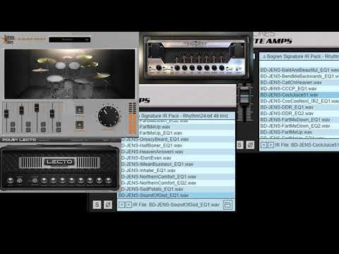 Solemn Tones Mjölnir Drums - Lepou Legion/Lecto - Jens Bogren Signature IR : RHYTHM- Bogren Digital