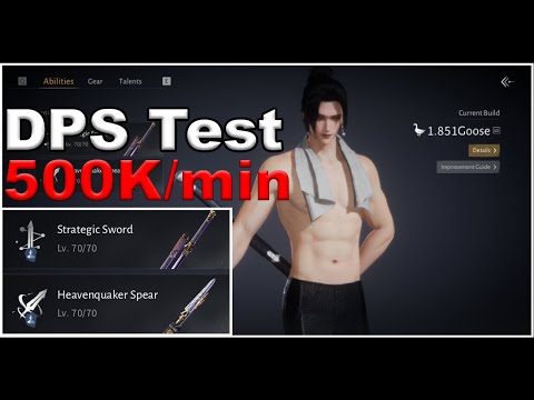 Where Winds Meet - 500K DPS / min - Strategic Sword/Heavenquaker Spear