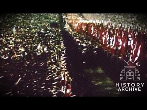 (IN COLOR) Adolf Hitler at the Reich Harvest Thanksgiving Festival 1934