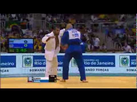 Ilias Iliadis [GRE] vs Milan Randl [SVK] 90kg 1st Round 2013 Judo World Championships