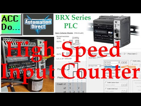BRX Do-More PLC High-Speed Input Counter