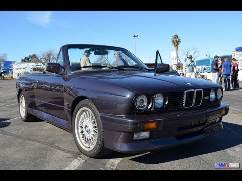 RARE Convertible BMW E30 M3 BMW DAY at Supercar Sunday