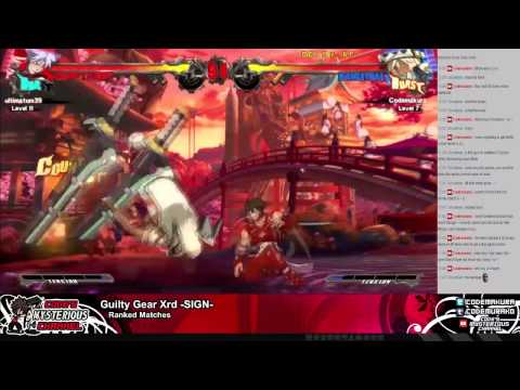 GGXrd Ranked Matches (1 of 3) Jan 2nd 2015