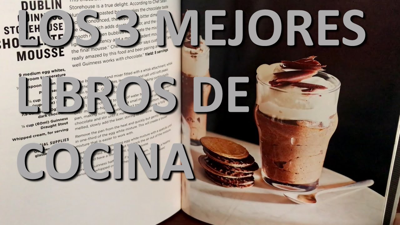 Los 3 Mejores Libros de Cocina Para Tener en tu Casa #recetas #tipsdecocina #librosrecomendados